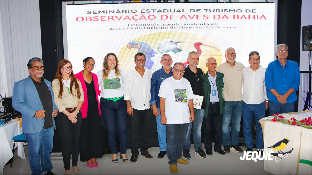 Jequié sedia I Seminário Estadual de Turismo de Observação de Aves